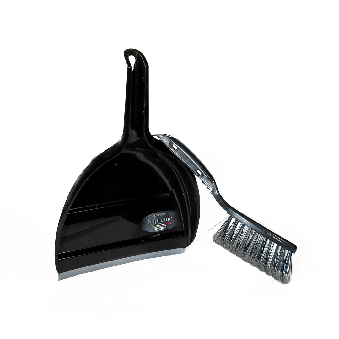 SPAZZOLA E PALETTA CON GOMMA
