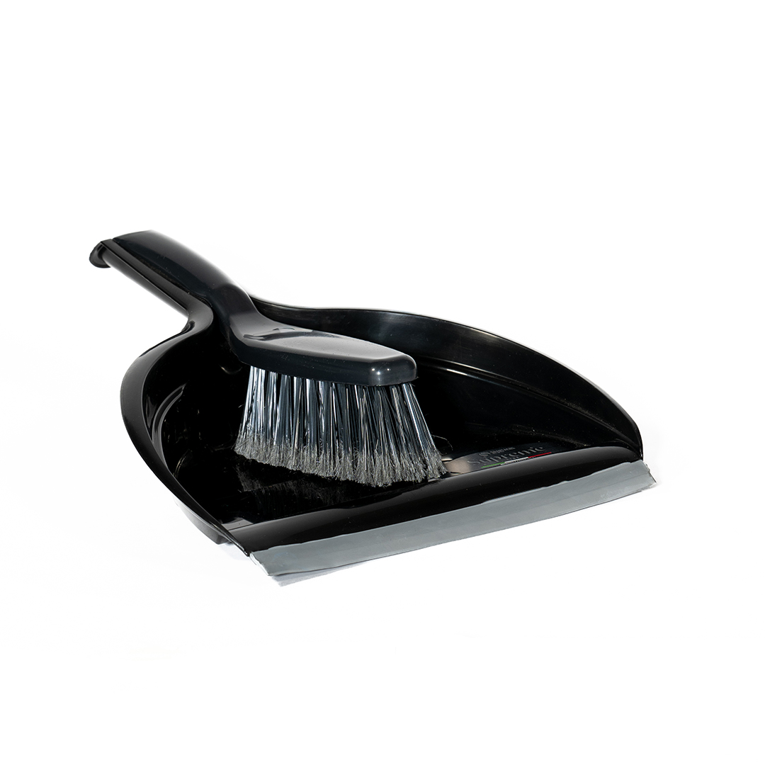 SPAZZOLA E PALETTA CON GOMMA
