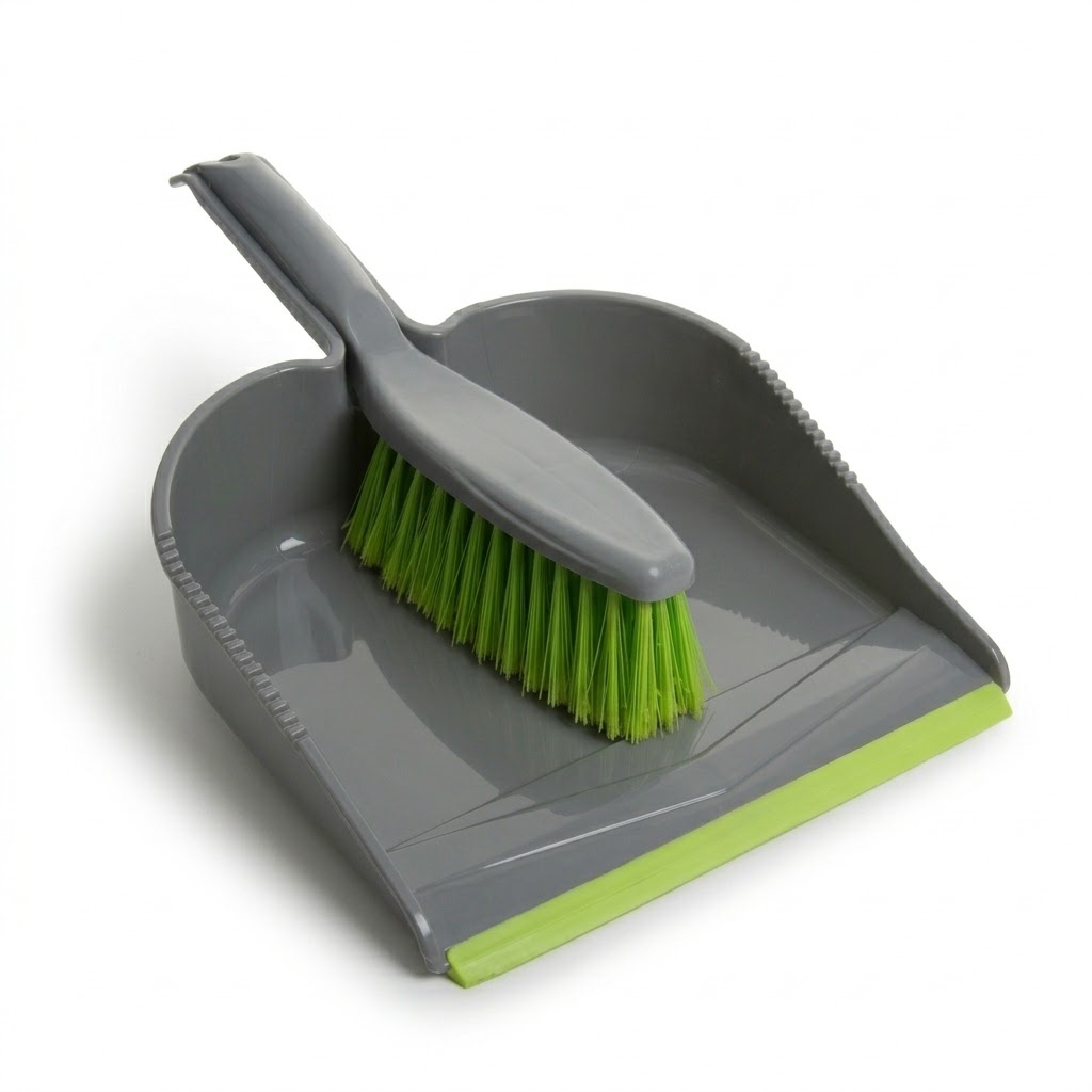 Spazzola con paletta 